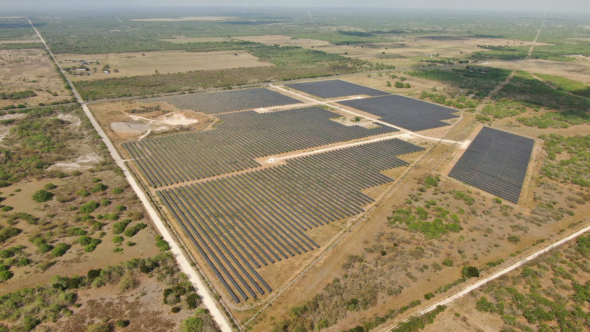 10MW solar site in Texas